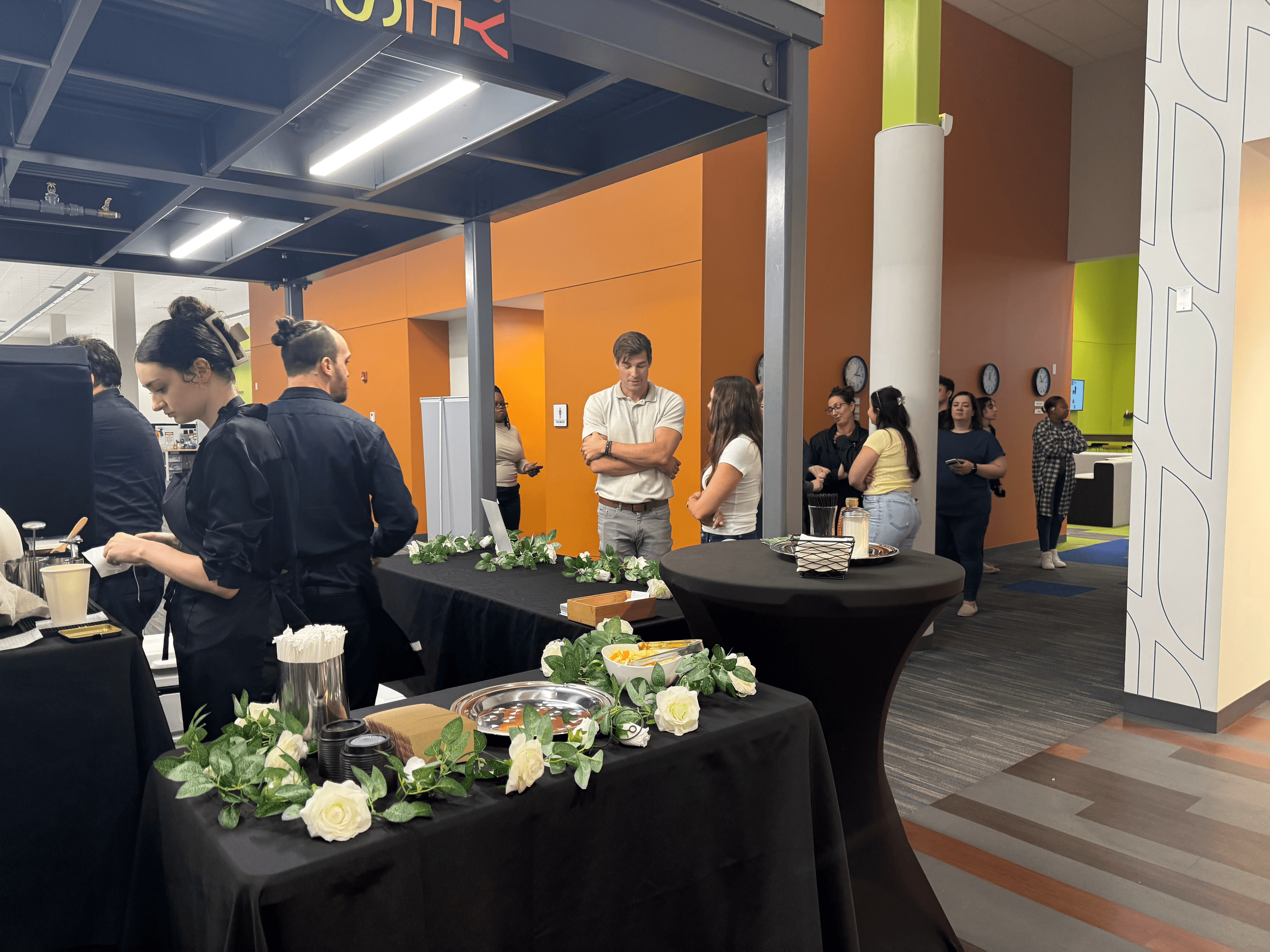 Cleveland Espresso popup bar in action